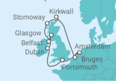 Portsmouth to Ireland, Scotland & More Cruise itinerary  - Virgin Voyages