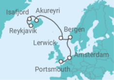 England to Iceland, Norway Cruise itinerary  - Virgin Voyages