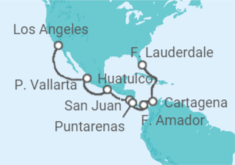 Colombia, Panama, Costa Rica, Mexico Cruise itinerary  - Princess Cruises