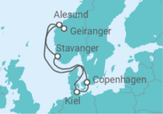 Norwegian Fjords Cruise +Hotel in Copenhagen +Flights Cruise itinerary  - Costa Cruises
