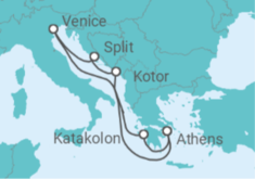 Heavenly Adriatic Cruise itinerary  - Celestyal Cruises