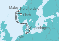 Denmark, Norway All Inc. Cruise itinerary  - MSC Cruises