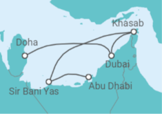 Qatar, United Arab Emirates Cruise itinerary  - Celestyal Cruises