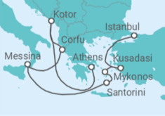 Montenegro, Greece, Italy, Turkey Cruise itinerary  - Princess Cruises