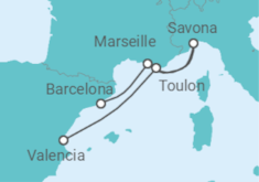 France, Italy Cruise itinerary  - Costa Cruises