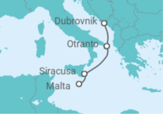 Mediterranean Splendor (port-to-port cruise) Cruise itinerary  - CroisiMer