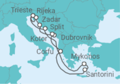 Montenegro, Croatia, Greece Cruise itinerary  - Norwegian Cruise Line