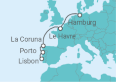 Hamburg to Lisbon Cruise itinerary  - Costa Cruises