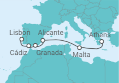 Malta & Spain - Athens to Lisbon Cruise itinerary  - Norwegian Cruise Line