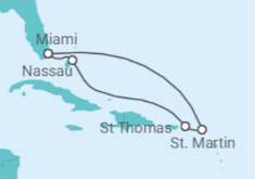 Sint Maarten, Virgin Islands, The Bahamas Cruise itinerary  - Royal Caribbean