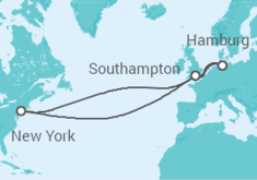 United Kingdom, Germany Cruise itinerary  - Cunard