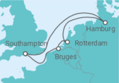 Belgium, Holland, Germany Cruise itinerary  - Cunard