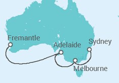 Australia Cruise itinerary  - Cunard