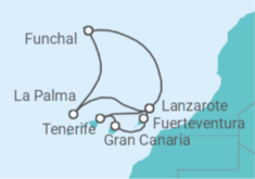 Canary Islands Cruise itinerary  - MSC Cruises