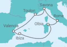 Spain, Italy Cruise itinerary  - Costa Cruises