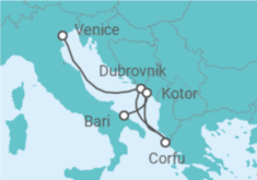 Croatia, Greece, Montenegro All Inc. Cruise itinerary  - MSC Cruises