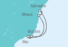 Brazil Cruise itinerary  - MSC Cruises