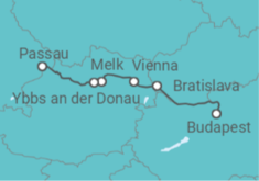 The Beautiful Blue Danube (port-to-port cruise) Cruise itinerary  - CroisiEurope