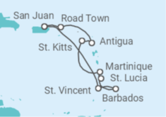 Puerto Rican Daze & Caribbean Nights Cruise itinerary  - Virgin Voyages