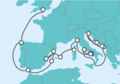 Mediterranean(West Med/Iberia) Cruise itinerary  - Fred Olsen