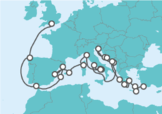 Mediterranean(West Med/Iberia) Cruise itinerary  - Fred Olsen