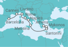 Greece, Italy, France Cruise itinerary  - Norwegian Cruise Line