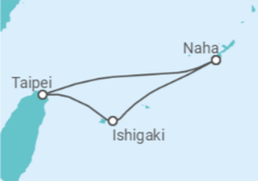 Japan, Taiwan All Inc. Cruise itinerary  - MSC Cruises