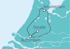 Through authentic Holland (port-to-port cruise) Cruise itinerary  - CroisiEurope