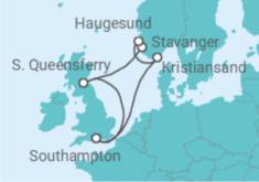 Norway All Inc. Cruise itinerary  - MSC Cruises