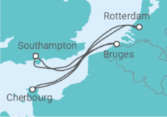 Holland, France, Belgium All Inc. Cruise itinerary  - MSC Cruises