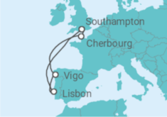 Portugal, Spain, France All Inc. Cruise itinerary  - MSC Cruises