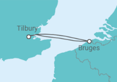 Benelux Coastal Explorer Cruise itinerary  - Ambassador Cruise Line