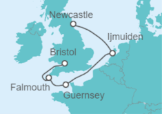 Channel Islands and The Netherlands Experience Cruise itinerary  - Ambassador Cruise Line