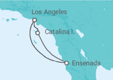 4-Day Baja Mexico Cruise itinerary  - Carnival Cruise Line
