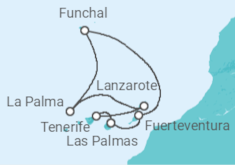 Canary Islands Cruise itinerary  - MSC Cruises