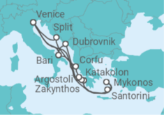 Italy, Greece, Croatia Cruise itinerary  - Costa Cruises