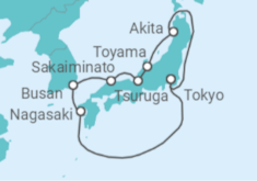 9-Day Circle Japan Cruise itinerary  - Princess Cruises
