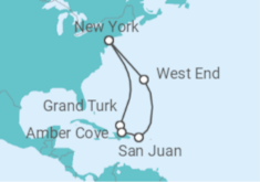 The Caribbean & Bermuda from N.Y Cruise itinerary  - Princess Cruises