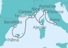 Italy, France, Spain Cruise itinerary  - Royal Caribbean