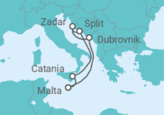 Croatia, Italy Cruise itinerary  - PO Cruises