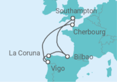 Spain, France Cruise itinerary  - PO Cruises