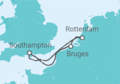 Holland, Belgium Cruise itinerary  - PO Cruises