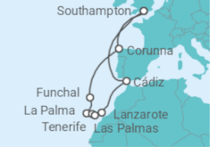 Canary Islands Cruise itinerary  - PO Cruises