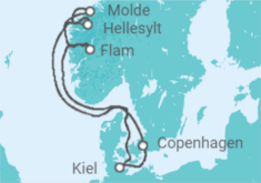 Norwegian Fjords & Kiel Cruise itinerary  - MSC Cruises