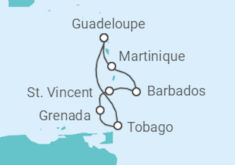 The Antilles  Cruise itinerary  - Costa Cruises