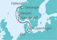 Denmark, Norway Cruise itinerary  - Costa Cruises