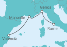 France, Italy All Inc. Cruise itinerary  - MSC Cruises