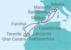 Canary Islands Cruise itinerary  - Costa Cruises