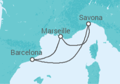 France, Spain Cruise itinerary  - Costa Cruises