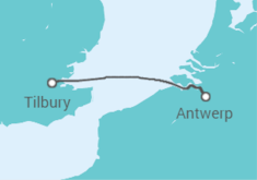 Antwerp Festive Getaway Cruise itinerary  - Ambassador Cruise Line